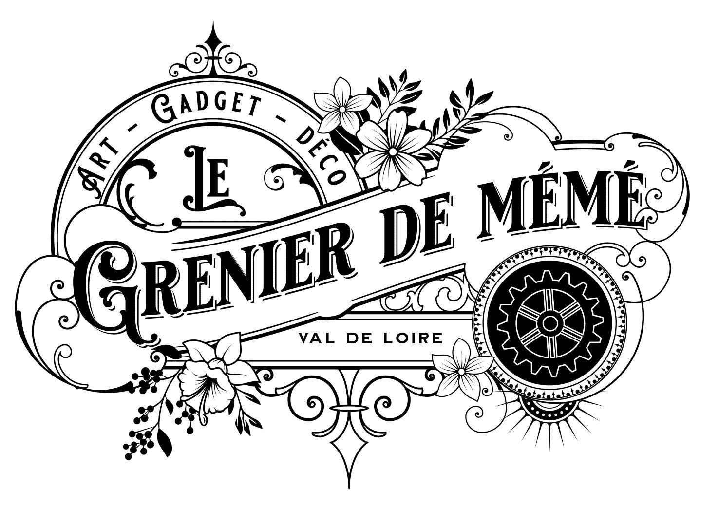 Le grenier de mémé — logo laser